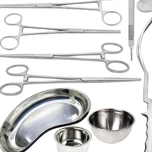 Juego completo de instrumentos quirúrgicos de acero inoxidable premium, kit médico profesional para uso hospitalario y clínico - Product Image 2
