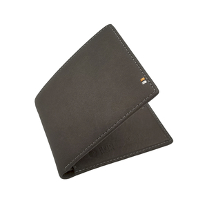 [Top Ranking] Castello <b>Men's</b> Genuine Cowhide Soft Leather RFID <b>Slim</b> Bi-fold Open Short Polyester Lining Multi-Function <b>Wallet</b> - Product Image 2