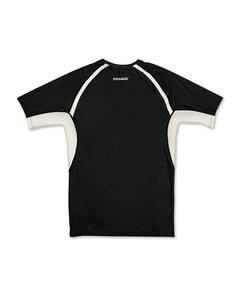 Engage MMA BJJ Rashguard à manches courtes, haut d'entraînement unisexe, tissu extensible léger, séchage rapide, respirant, confortable, imperméable - Product Image 3