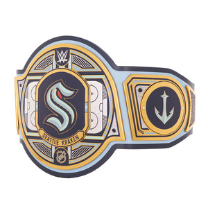 Ceinture de championnat personnalisée, écologique et professionnelle, inspirée des Seattle Kraken, objet de collection haut de gamme pour les fans de hockey, taille adulte - Product Image 6
