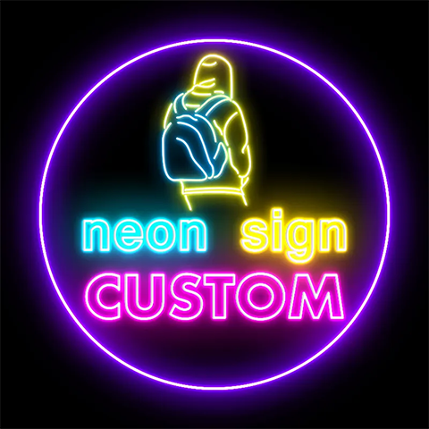 Rebow Drop Shipping No Moq Waterproof Neon Sign Led Decor  for Wedding Party Decor