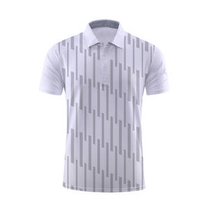 Sublimation Quick Dry 100% Polyester Golf for <b>Shirt</b> <b>Half</b> Sleeve <b>Button</b> Design Men's - Product Image 1