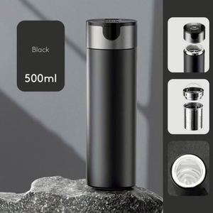 Large Capacity Modern <b>Portable</b> Ceramic Inner Liner Intelligent Temperature Display Stainless Steel Insulated <b>Vacuum</b> Promotional - Product Image 2