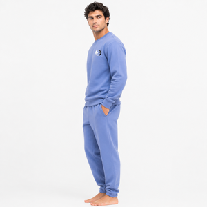 soft mens <b>sweatshirt</b> with comfortable warmth ribbed cuffs and hem clean neckline classic fit and durable fabric for travel <b>gym</b> - Product Image 4