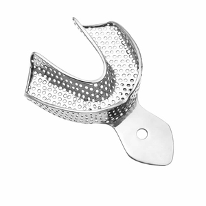 Nueva Bandeja de Impresión Perforada de Metal para Odontología, Diseño Duradero para Laboratorio Dental y Cuidado de Dientes - Product Image 2