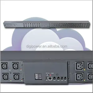 3 Phase 400V 16A 48 ports 11kW Smart PDU, C13 C19 IEC309 Rack PDU