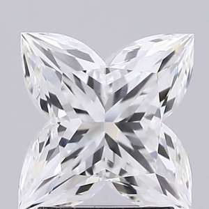 Diamantes Cultivados en Laboratorio de 2 Quilates, Corte Lily, Forma de Flor de Cuatro Pétalos, para Joyería, Diamantes Sueltos con Forma Floral - Product Image 5