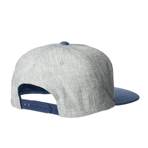 หมวกเบสบอลแบบ Snapback 5 แผง ขายส่ง ลายปัก 3 มิติ สีสันปรับแต่งได้ สไตล์สปอร์ต - Product Image 2