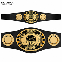 Ceinture de champion personnalisée avec votre nom et votre logo pour la boxe et la lutte, qualité supérieure 100%, unisexe