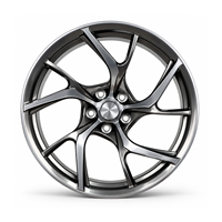 Jantes forgées monobloc VIW-212 à cinq branches avec lèvre usinée, 18-22 pouces, 5x112 5x114.3 pour BMW Audi Mercedes-Benz