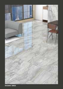 Azulejos de porcelana de diseño organizado de 24x24, diseñados para pisos interiores equilibrados, con juntas controladas y un orden visual estructurado. - Product Image 2