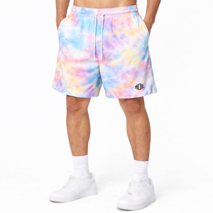 Shorts de sport pour hommes à séchage rapide en polyester, pour la course et la gym, avec taille élastique et cordon de serrage, fabrication sous marque privée - Product Image 6