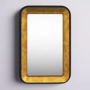 Miroir mural en métal fait main tendance, élégant et luxueux, miroir décoratif pour hôtel moderne, restaurant, complexe hôtelier, chambre à coucher - Product Image 5