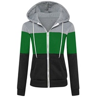 Veste à capuche vintage pour femme en polaire 100 % polyester, délavée à l'acide, avec logo personnalisé sur le devant, vente chaude, directement des fabricants
