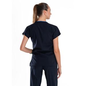 Uniforme Médico para Mujer 2026, Ropa de Trabajo para Enfermeras de Hospital, Elástica, Transpirable, Personalizable, OEM, Marca Privada, Proveedor de Fábrica - Product Image 4