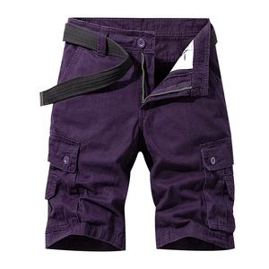 2026 Cargo Shorts 100% Cotton Men Zipper Fly Cargo Pockets Cool Style Shorts for Men Custom Logo Printing Shorts OEM Service - Product Image 6