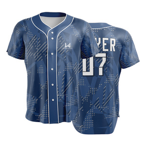 Wholesale Custom Women's <b>Button</b> Down <b>Half</b> Sleeve Baseball Softball Jersey Sustainable Fabric Sublimation Team <b>Shirt</b> - Product Image 1