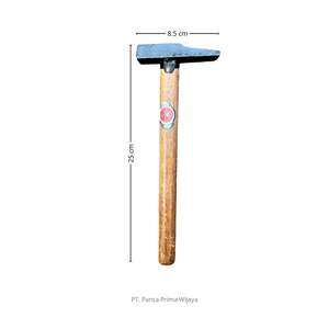 High Quality OEM Glass Hammer 25cm | <b>Cast</b> Iron Head Wooden Handle | Durable Lightweight DIY <b>Hand</b> Tool - Product Image 3