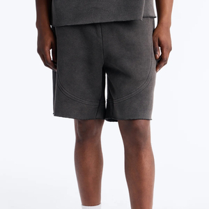 Shorts de sport tricotés pour hommes, nouvelle collection, meilleure qualité, confortables, légers, avec poches, pour le sport, la gym, l'entraînement, les loisirs, l'été - Product Image 1