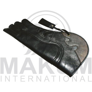 Gants de fauconnerie en cuir pour la manipulation des oiseaux, la formation et la sécurité des mains, fabriqués en cuir avec logo personnalisé - Product Image 5