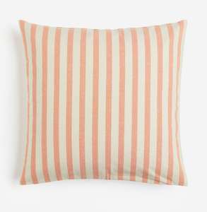 ปลอกหมอนอิงผ้าปอกระเจาพิมพ์ลายตามสั่ง สไตล์บ้านไร่แบบเรียบง่าย ปลอกหมอนตกแต่ง ผ้าสิ่งทอสำหรับบ้านที่ยั่งยืน ผู้ส่งออก - Product Image 1