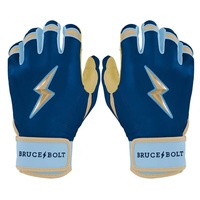 Gants de frappe de baseball personnalisés en cuir légers, respirants, antidérapants, pour adultes, ambidextres, à manchette courte
