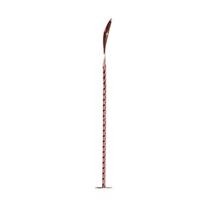 Cuillère à bar en acier inoxydable professionnelle avec manche torsadé, outil de mélange de cocktails haut de gamme, accessoire élégant pour mélanger les boissons - Product Image 3
