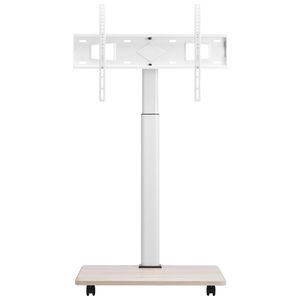 Adjustable 32-70 Inch Screen Mobile <b>TV</b> Cart Rolling Wheel <b>Stand</b> 25 Degree Tilt Home Use Mobile <b>TV</b> Cart Height Adjustment 25 - Product Image 1