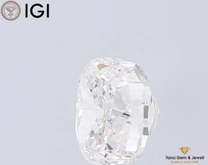 IGI Certified 1.51 CARAT <b>Square</b> <b>Cushion</b> Cut F Color VS1 Clarity CVD Lab Grown Diamond Perfect for Custom Pendant Gift - Product Image 6