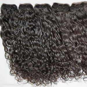 Lots de Cheveux Humains Vierges Bruts en Gros, Ondulés Naturels, Bouclés, Extensions en Tissage, Cuticules Alignées, Cheveux Bruts à Tisser, 100% Non Traités - Product Image 2
