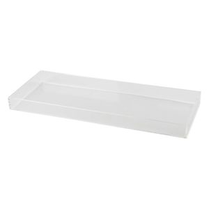 Bandeja de Servir Moderna de Acrílico Transparente para la Organización de la Encimera de la Cocina y Decoración Elegante de la Mesa de Comedor - Product Image 1