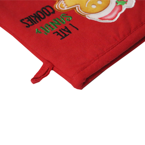 ถุงมือกันความร้อนสำหรับเตาอบ ผลิตจากผ้าฝ้าย 100% ดีไซน์พิมพ์ลายใหม่ล่าสุด เป็นมิตรต่อสิ่งแวดล้อม ปลอดภัยสำหรับเครื่องล้างจาน ราคาถูกในอินเดีย - Product Image 2