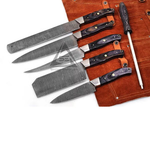 Juego de Cuchillos de Chef Damasco Hechos a Mano de Alta Calidad con Mangos de Madera, 67 Capas, Resistentes, Nuevo Estilo, Venta al Por Mayor del Mejor Material - Product Image 2