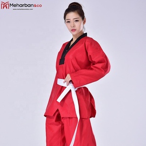 Taekwondo Uniform Waistband <b>Belt</b> Training <b>Kids</b> White with Elastic uniform - Product Image 3