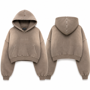 เสื้อฮู้ดโอเวอร์ไซส์สำหรับผู้หญิง ONE APEX แบบมีซับใน ระบายอากาศได้ดี ผลิตจากผ้าฝ้ายพรีเมียมเนื้อหนัก ซักแล้ว ใส่สบาย เหมาะสำหรับฤดูหนาว - Product Image 6