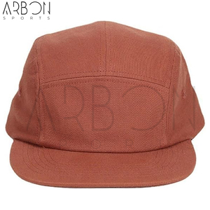 Service OEM/ODM, casquettes de baseball 5 panneaux personnalisées avec logo, en coton et polyester de qualité supérieure, casquettes snapback unies pour la vente en gros - Product Image 4