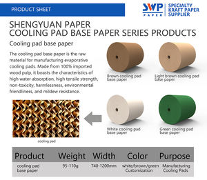 Papel Base <span class=keywords><strong>para</strong></span> Paneles Evaporativos <span class=keywords><strong>de</strong></span> Nido <span class=keywords><strong>de</strong></span> Abeja, Sistema <span class=keywords><strong>de</strong></span> Ventilación Eficiente y <span class=keywords><strong>de</strong></span> Ahorro Energético <span class=keywords><strong>para</strong></span> Ganadería - Product Image 2