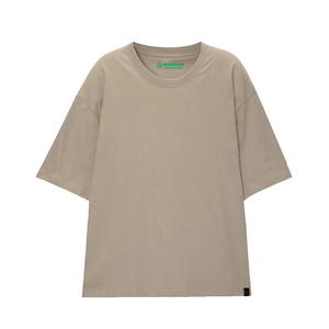 Camisetas de Verano de Alta Calidad para Hombre, de Manga Corta, Tejidas, Holgadas, Transpirables, 100% Algodón, Ecológicas, con Hombros Caídos y Corte Cuadrado - Product Image 1