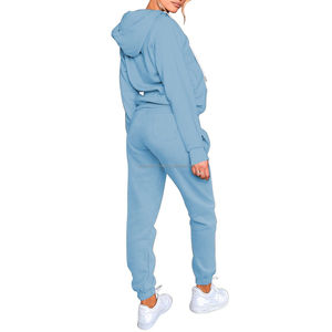 Nuevo Chándal de Tela Elegante para Mujer con Cremallera, Traje de Dos Piezas Cómodo y Grueso con Cremallera Completa - Product Image 5