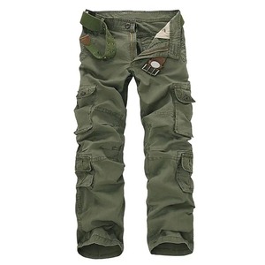 Pantalon cargo décontracté pour homme, idéal pour le sport et les activités de plein air, en toile légère avec cordon de serrage, coupe droite de haute qualité – Meilleure vente - Product Image 1