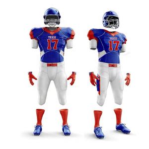 Uniformes de fútbol americano Equipos de clubes Diseño de logotipo gratuito Impresión de transferencia de calor personalizada Bordado Corto Absorbe la humedad UV - Product Image 6