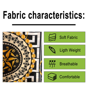 ผ้าคลุมตัดผมคุณภาพพรีเมียม ขายดี ปี 2026 ผ้าคลุมช่างทำผมลายพิมพ์ ผ้ากันเปื้อนคุณภาพสูง ผ้าคลุมตัดผม - Product Image 6