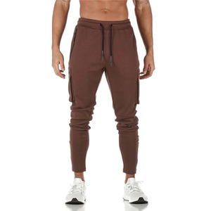 Custom Casual Gym <b>Jogger</b> Sweatpants Men Running Quick Dry <b>Slim</b> Bodybuilding Sports Trousers Stretchy Fitness Training Nonwoven - Product Image 2