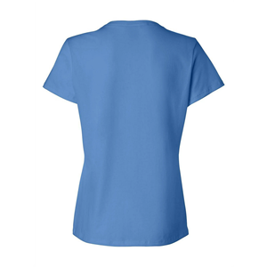 Summer Season Plus Size Premium Quality Women's T Shirts Latest Design Solid Color O Neck Slim Fit Casual Women T Shirt - Product Image 2