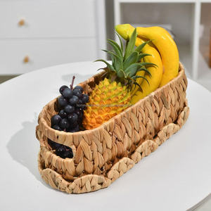 Panier en jacinthe d'eau fabriqué à la main taille personnalisable couleur conception multifonction écologique organisateur de blanchisserie durable - Product Image 4