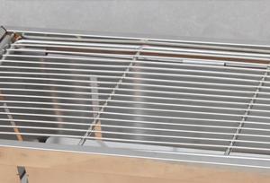 Xách Tay Bạc Trọng Lượng Nhẹ Thép Không Gỉ Than Nướng Ngoài Trời Dày Nướng Thịt Nướng Giá Nhỏ Một Thứ Hai Gấp Cắm Trại - Product Image 2