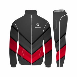 Men's Custom <b>Polyester</b> Fleece Tracksuit Sublimated Winter Sweatsuit Hoodie <b>Joggers</b> Plus Size Casual Fitness Streetwear Tracksuit - Product Image 1