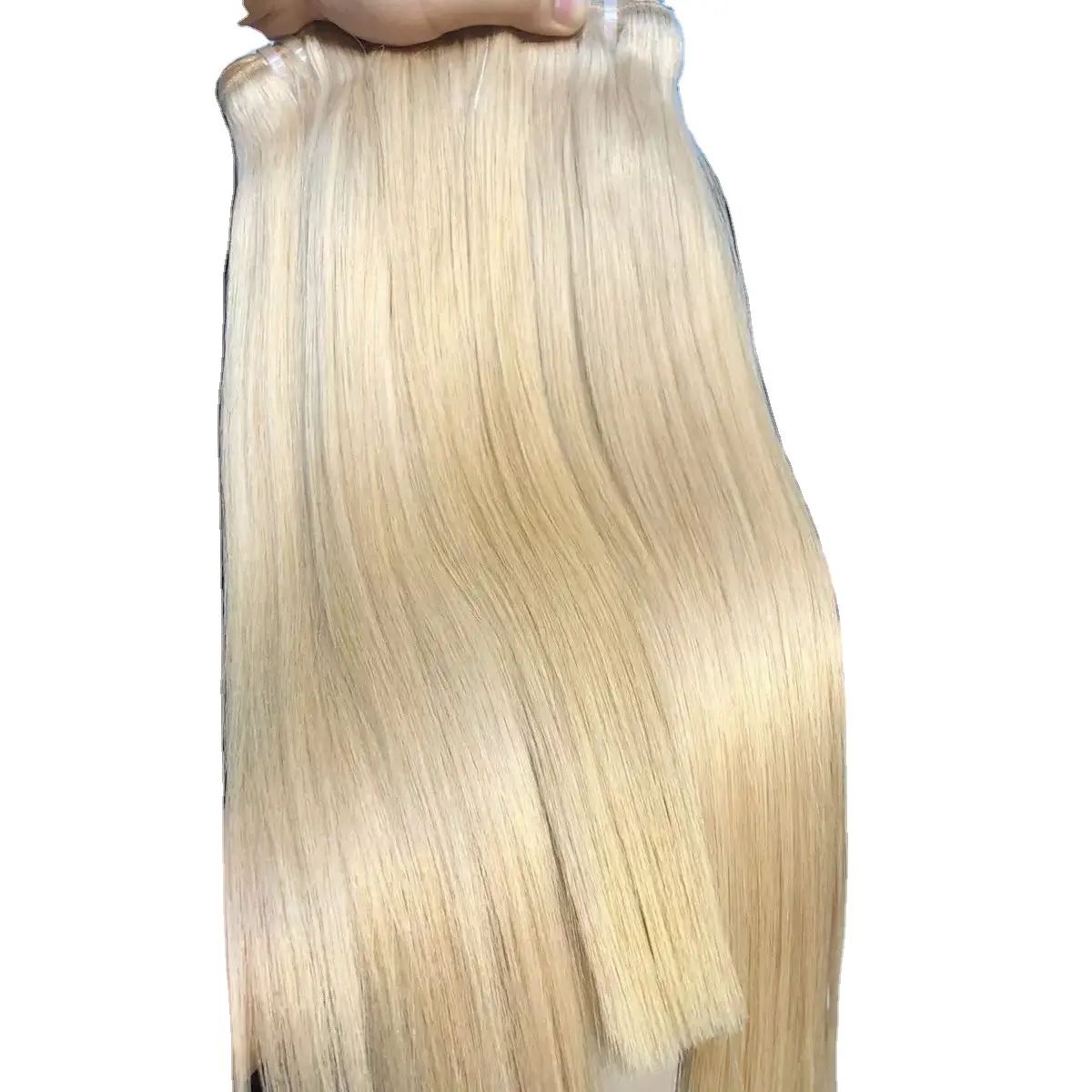 Best Quality Human Hair Extensions Non Chemical 613 Color, Virgin Hair Cuticle Aligned Bundles Competitive Price
