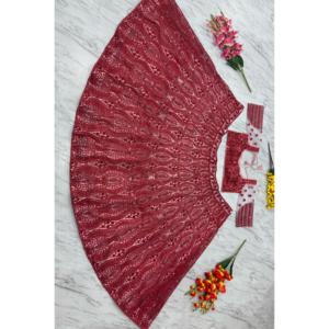 Lehenga choli ชุดแต่งงานออกแบบโดยดีไซน์เนอร์ - Product Image 5