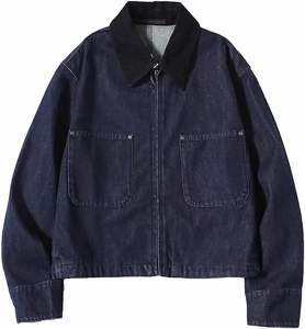 Men's Casual Spring Satin Bomber Jacket 100% Cotton Waterproof Windproof Breathable Embroidered Athletic Varsity for Sale - Product Image 3